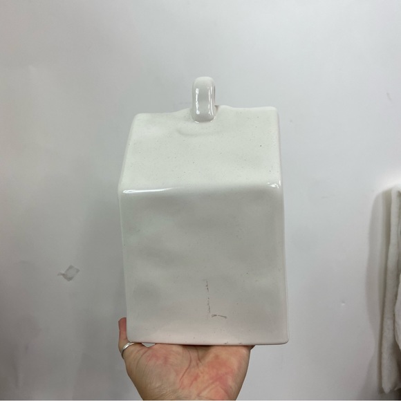 Rae Dunn artesian collection PEACE ceramic birdhouse by Magenta 213 - Picture 4 of 8